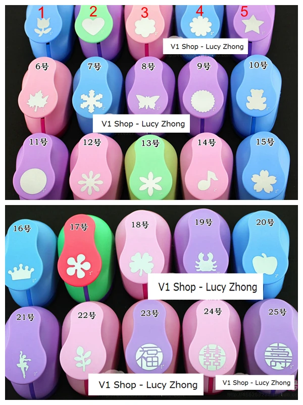 Очень большой 2 'Ƌ см круглый перфоратор для бумаги скрапбукинга рукоделия