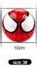 size 3 Disney Marvel супер герой Человек-паук ПВХ Официальный Футбольный Мяч Размер 2, 3,4, 5 игрушечный Футбольный Мяч лучший Рождественский подарок игрушка шары - Цвет: size 3