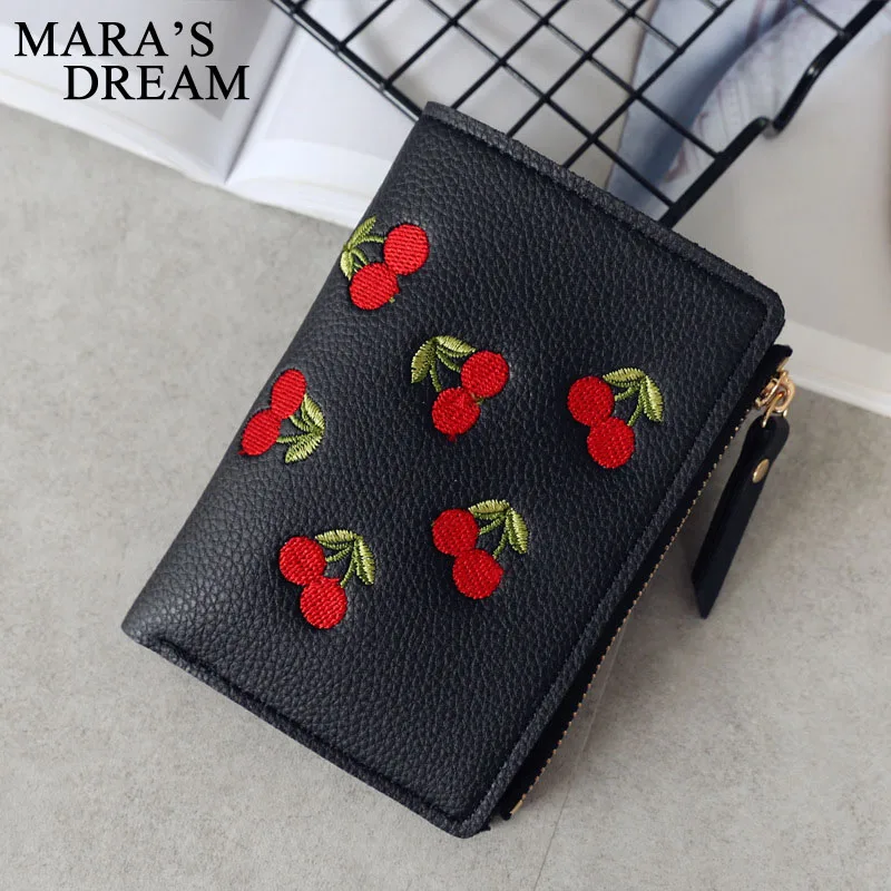 Mara's Dream 2021 женский однотонный Модный маленький кошелек с короткой пряжкой из