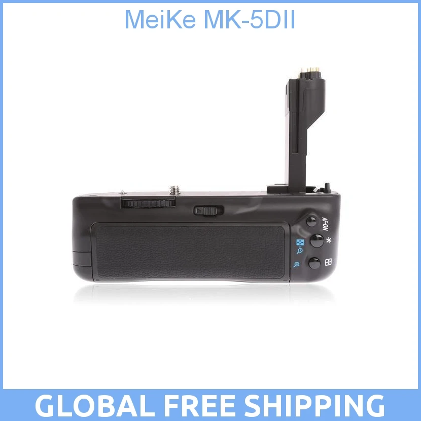 MeiKe MK 5D II Mark как BG E6 батарейный блок для Canon II|battery grip 5d|battery for camerabattery 550d |