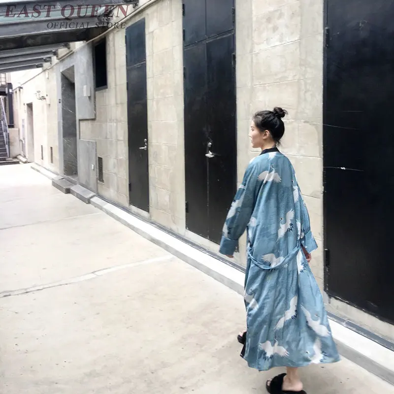 Традиционное японское кимоно kimonos femme cardigankimono для женщин Лето повседневное свободное модное кимоно кардиган AA3843 Y A