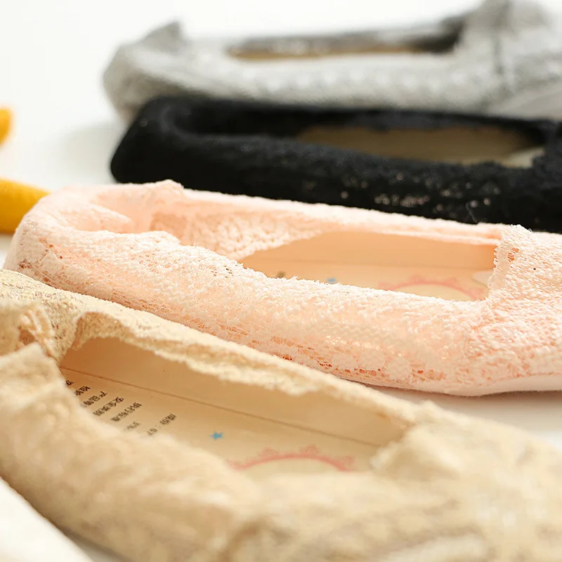 Милые детские кружевные носки на весну и лето для новорожденных девочек лодочки