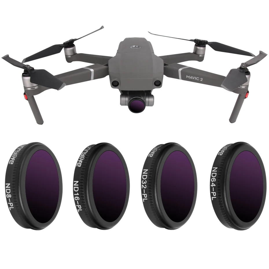 

Для DJI Mavic 2 Zoom NDPL ND4/8/16/32 Полярный фильтр нейтральной плотности Advanced Set для Mavic2 Zoom аксессуары комплект защиты объектива