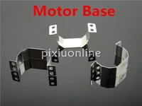 2pcs motor base electrical machine bracket for 130 motor 180 motor metal chassis diy material k701b free shipping