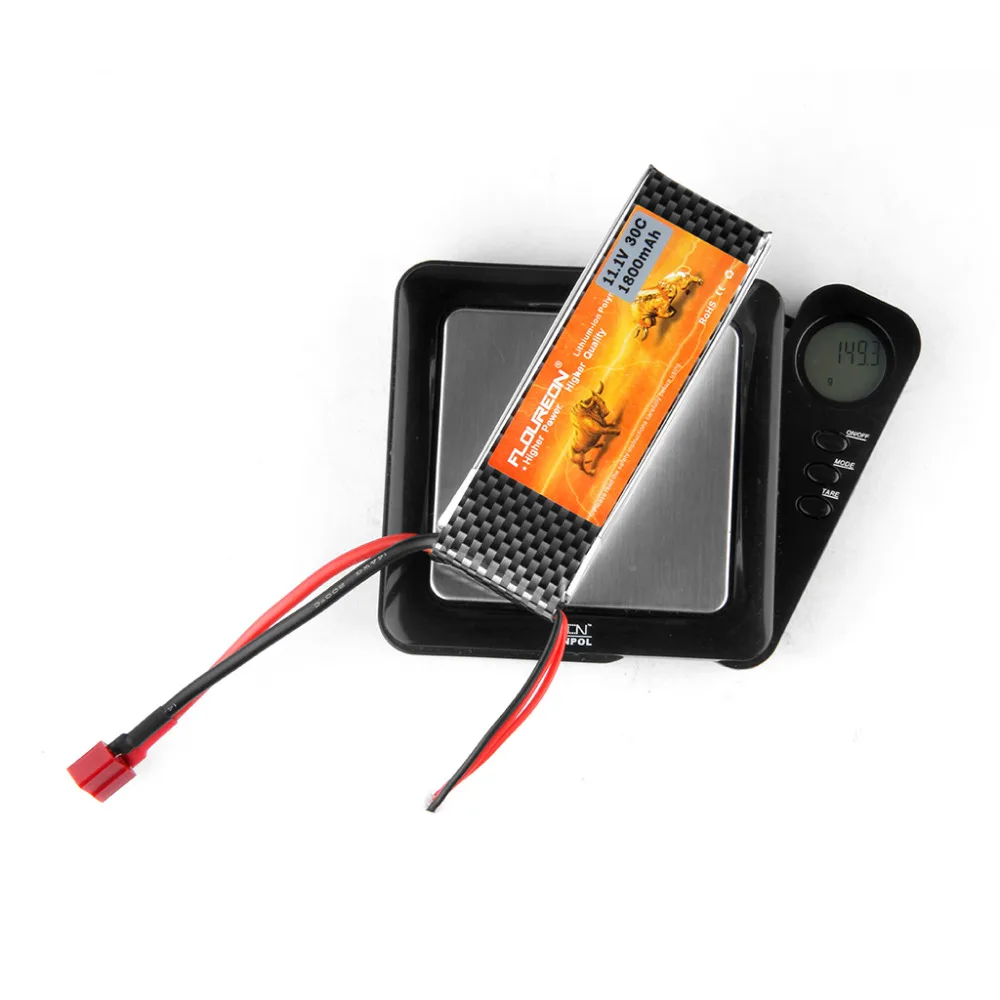 FLOUREON 3S 11 1 V 1800mAh 30C Lipo батарея Deans T вилка для RC вертолета самолета игрушки|plug