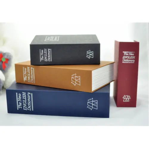 2016 Новый очень большой словаря секретная книга деньги Скрытая безопасность Сейф