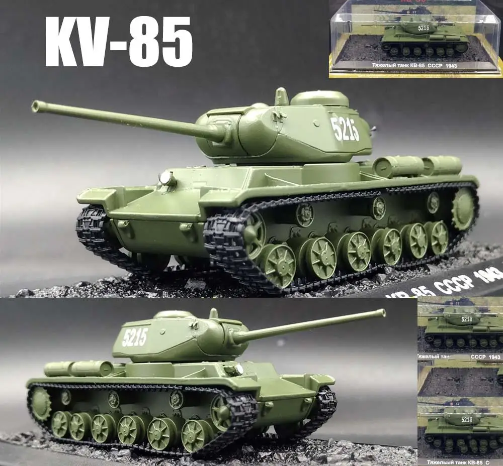 Второй мировой войны русский KV-85 предмет 239 Танк 1943 1/72 литье под давлением модель |