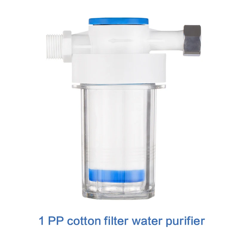 PP Filter 2 Очиститель воды выход Универсальный фильтр для душа активированный уголь PP Хлопок керамические кухонные смесители насадка для душа аксессуары для ванной комнаты - Цвет: PP Filter 2