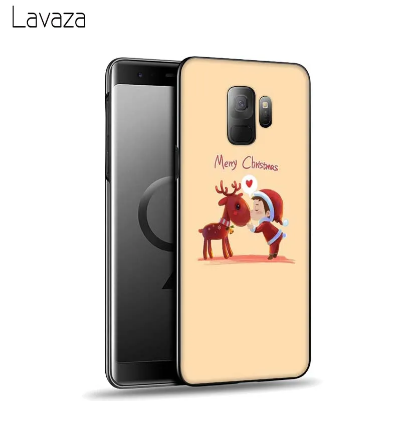 Мягкий чехол Lavaza Merry Christmas для Galaxy A3 A5 2016 2017 A6 plus A7 A8 A9 J6 2018 A10 30 40 50 70 |