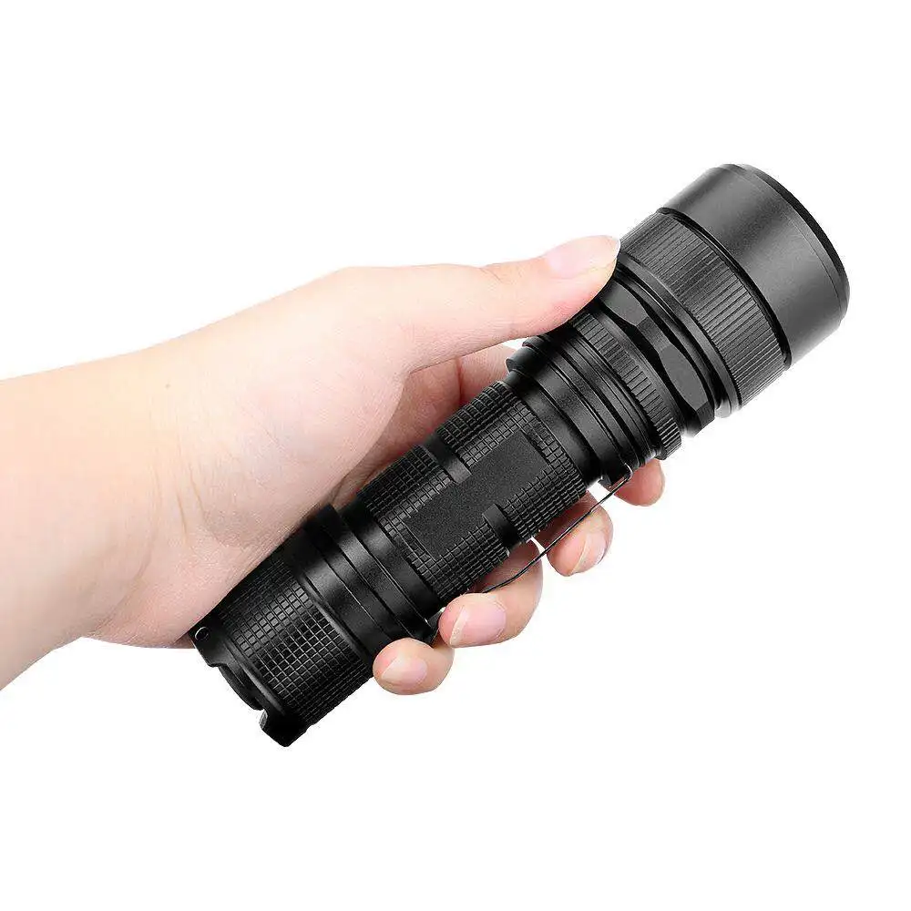 

Autoway P50 LED Outdoor Lighting Lamp, USB Charging Aluminium Alloy Flashlight, Telescopic Focusing Bicycle Flashlight