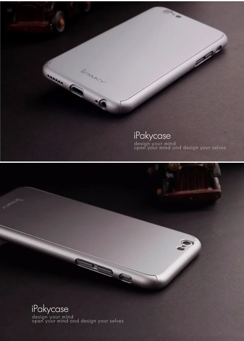 Ipaky для iPhone XS MAX чехол 360 полный защитный Жесткий PC закаленное Flim чехол для iPhone X XR 8 7 6 6s 10 s plus coque чехол s