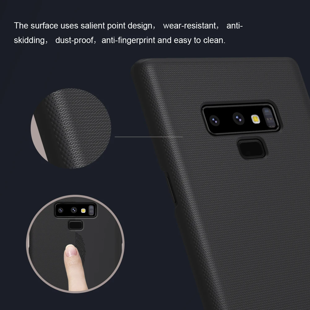 Чехол Nillkin для Samsung Galaxy Note 9/Note9 Матовый Жесткий чехол накладка 9 чехол|Бамперы| |