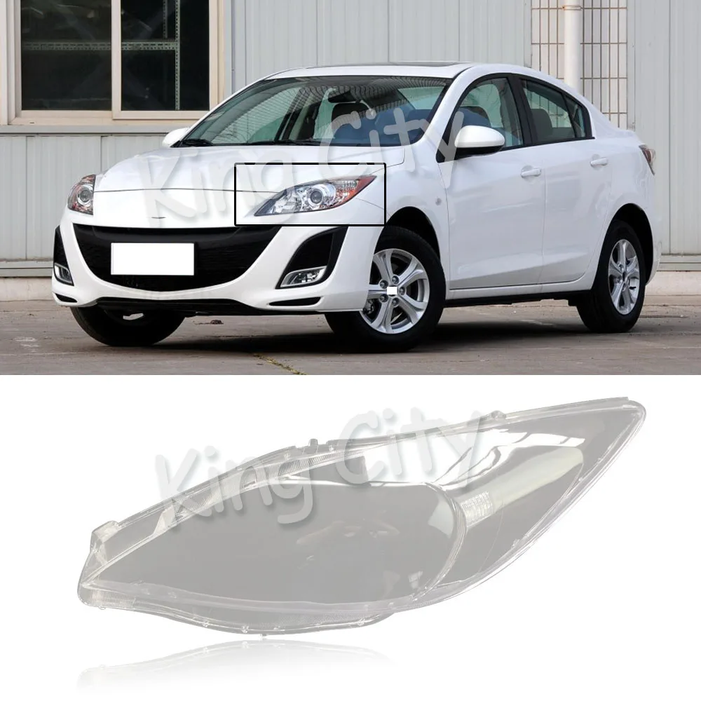 CAPQX 1 шт. для Mazda 3 Mazda3 M3 2011- передняя фара крышка абажур головной светильник водонепроницаемый яркий головной светильник
