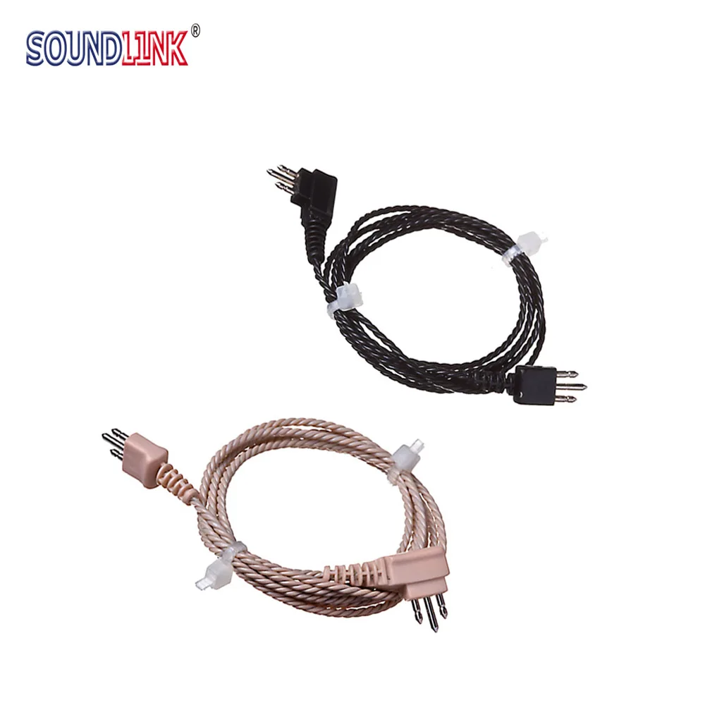 3pin шнур для вспомогательные средства для тела слуховой аппарат с ресивером провод кабель