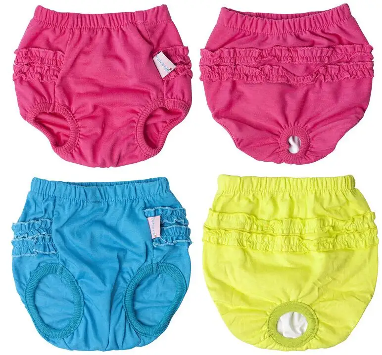 Bitch in Season Female Pet Dog Puppy Sanitary Cute Pant Shorts Panty Diaper Underwear XS S M L Wholesale Retail | Дом и сад