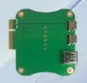 Data line module Wozniak PRO1000 программист Жесткий диск IC чтение записи для iPhone 7 7p 6s 6 5S 4S логика Baseband чип NAND батарея гарнитура тест - Цвет: Data line module
