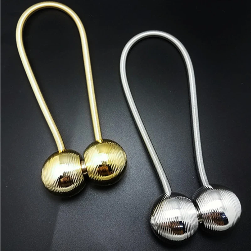 1 шт. Магнитный занавес Tieback металлическая сферическая Пряжка окно клипса для