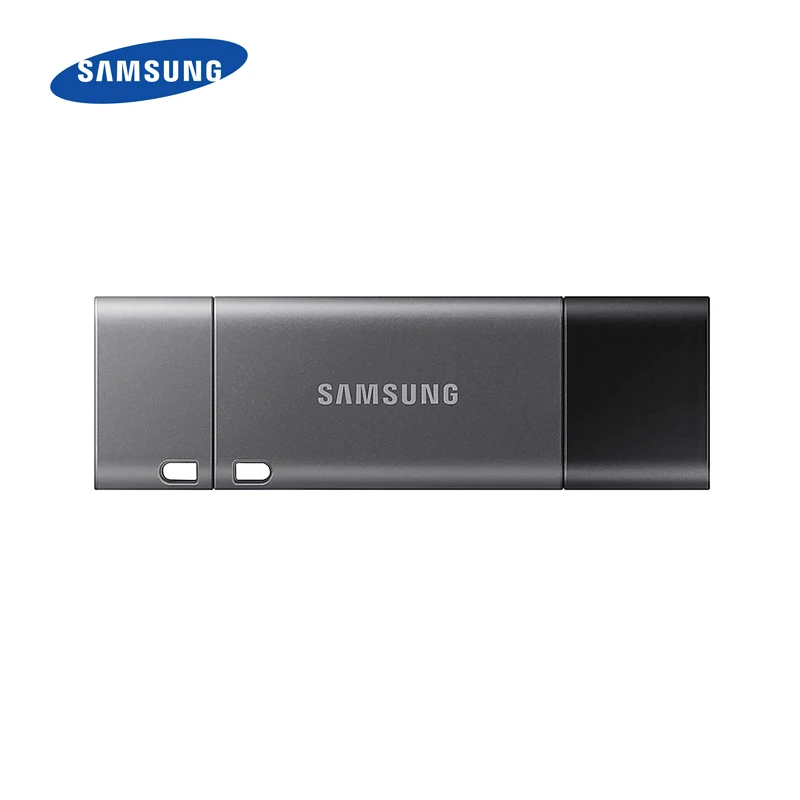 Черный SAMSUNG USB 3,1 флеш-накопитель DUO Plus высокоскоростной 128 Гб 64 ГБ 32 ГБ USB флеш-накопители для смартфонов/планшетов/ПК - Цвет: Черный
