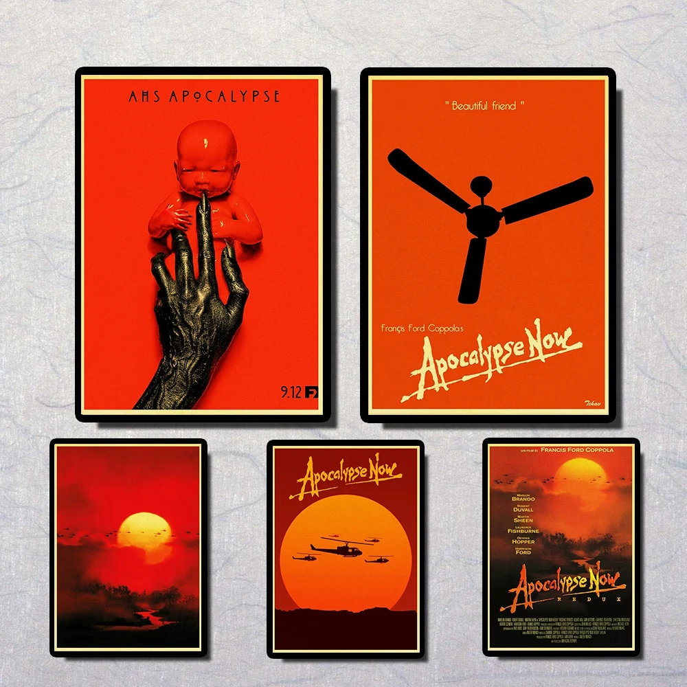 Apocalypse Now Marlon Brando винтажный бумажный плакат настенная живопись украшение дома 42X30 см 30X21 см