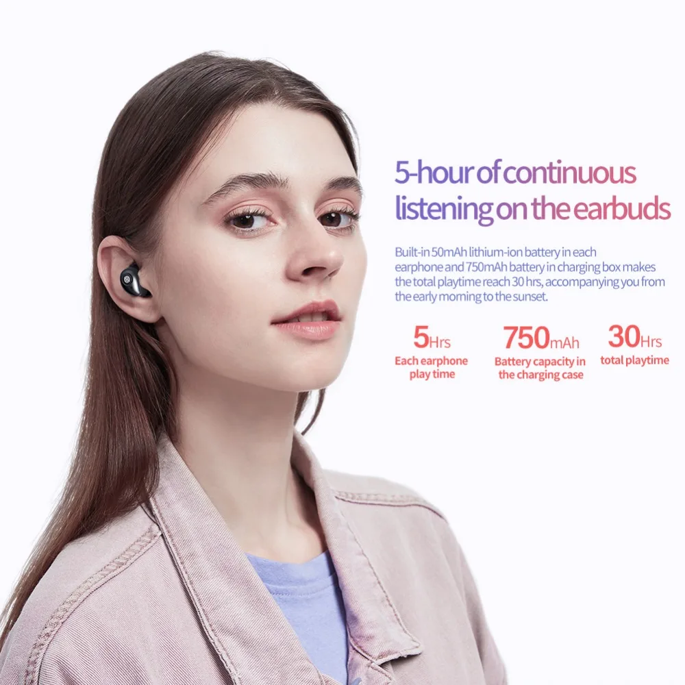 Nillkin Bluetooth 5,0 наушники GO TWS Беспроводные наушники Handsfree водонепроницаемые спортивные наушники игровая гарнитура