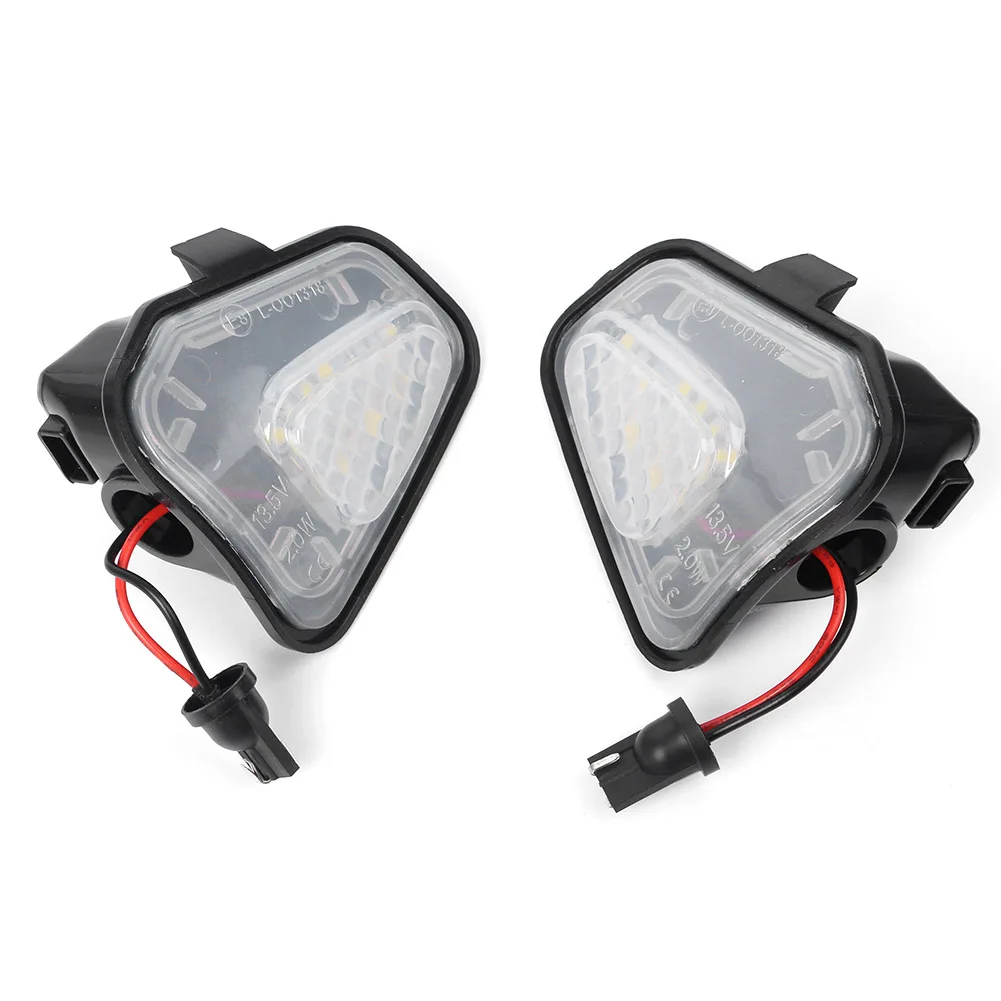 Auto Car Error Free LED Side Mirror Puddle Lights For Vw Volkswagen EOS Passat/4motion/Santana B7 CC Scirocco Automobile Parts
