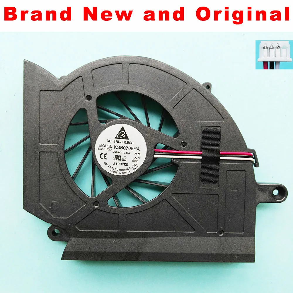 Новый оригинальный вентилятор охлаждения ЦП для DELTA KSB0705HA DC 5V 0.4A -AF75 BA81-11008A