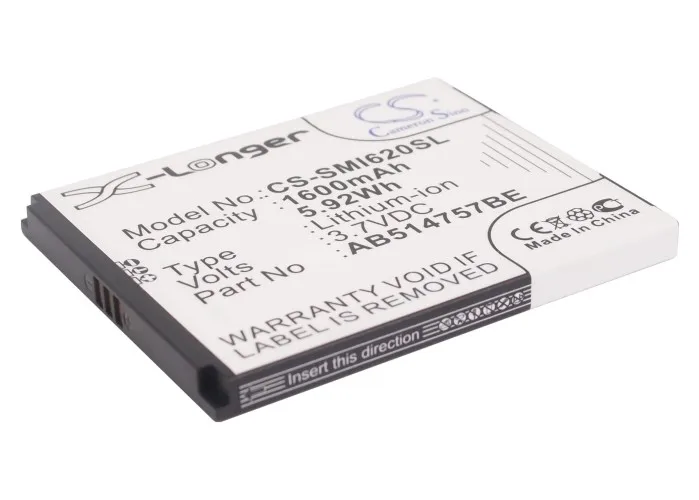 Cameron Sino аккумулятор 1600 мач AB414757BE AB514757BE для Samsung SGH i620 i640 i640v|Аккумуляторы мобильных