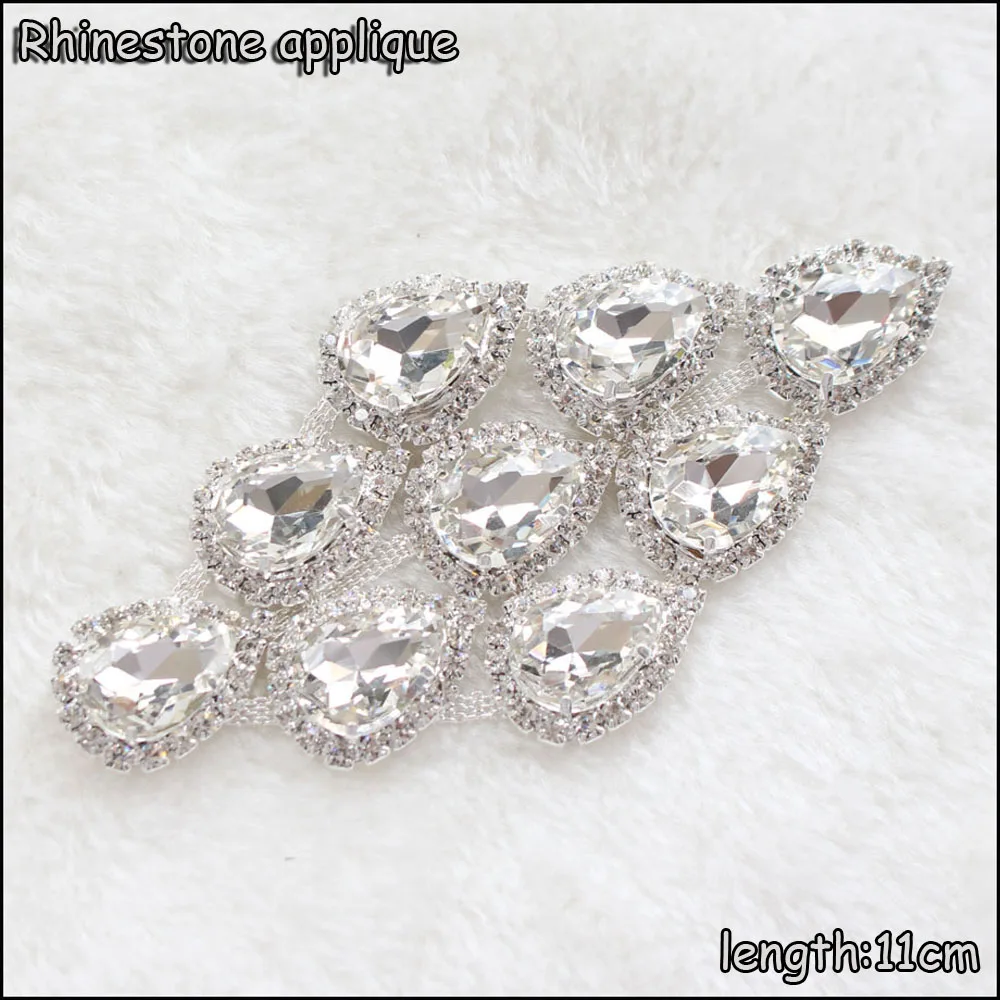 Free shipping 2pcs/lot 50mm round shape shiny strass crytsal sew on rhinestones dress bags shoes diy applique | Дом и сад