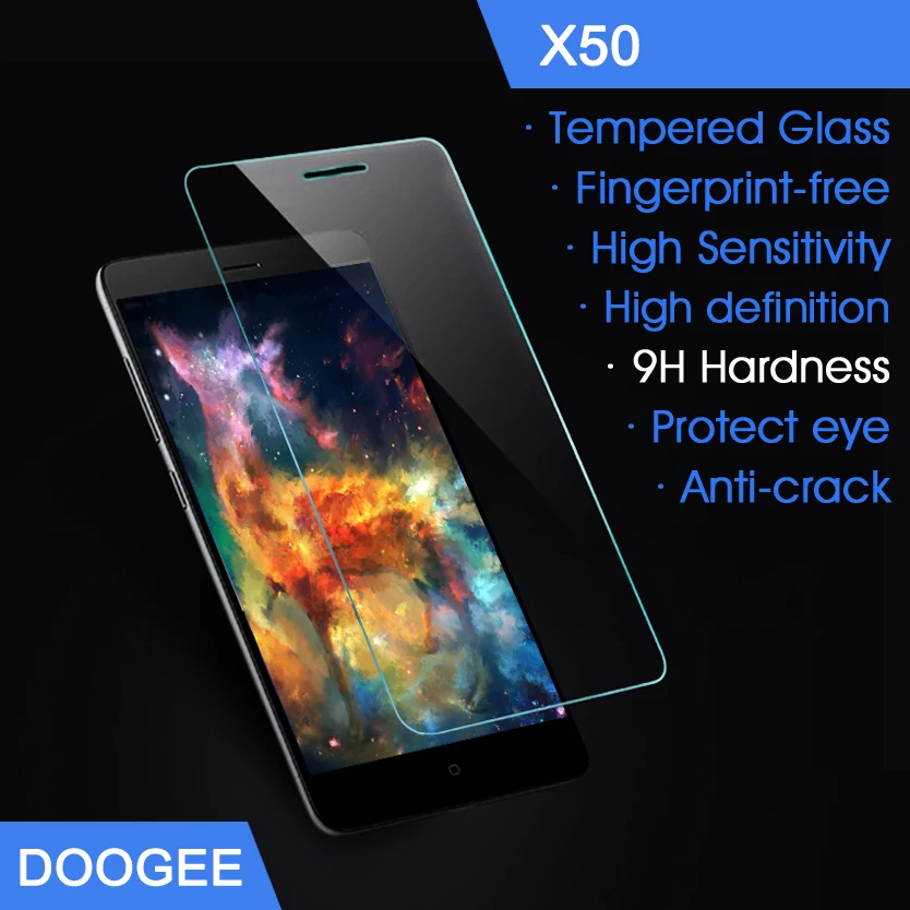 Godgift 9H твердое закаленное стекло Для Doogee X50 Защитная пленка для экрана с защитой
