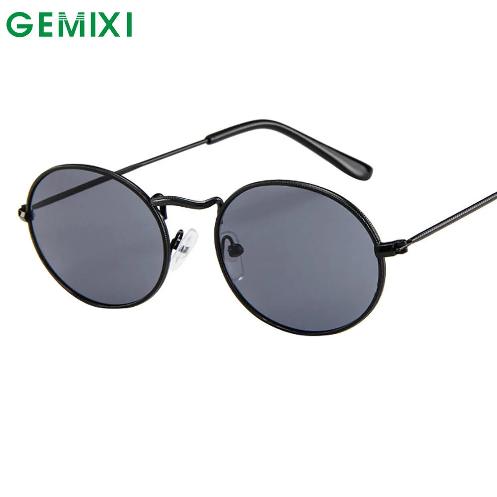 Солнцезащитные очки для женщин и мужчин трендовые 2019 ретро круглые оправы