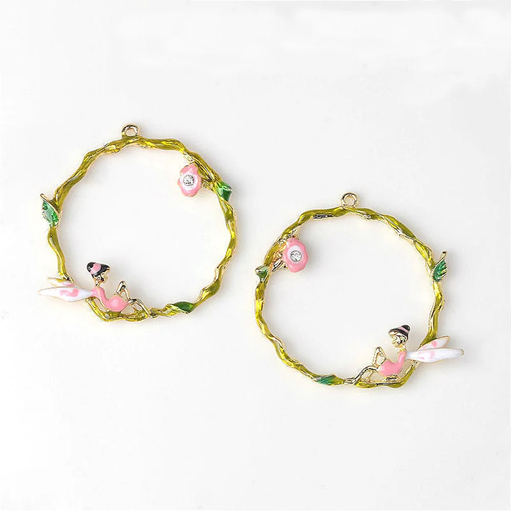 Креативные пуговицы подвески из сплава 2 шт./лот украшения ювелирные изделия