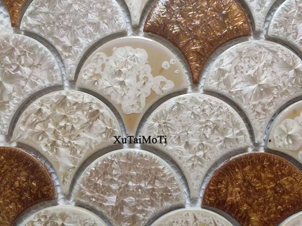 Новое прибытие рыбья чешуя керамическая мозаичная плитка кухня backsplash ванная