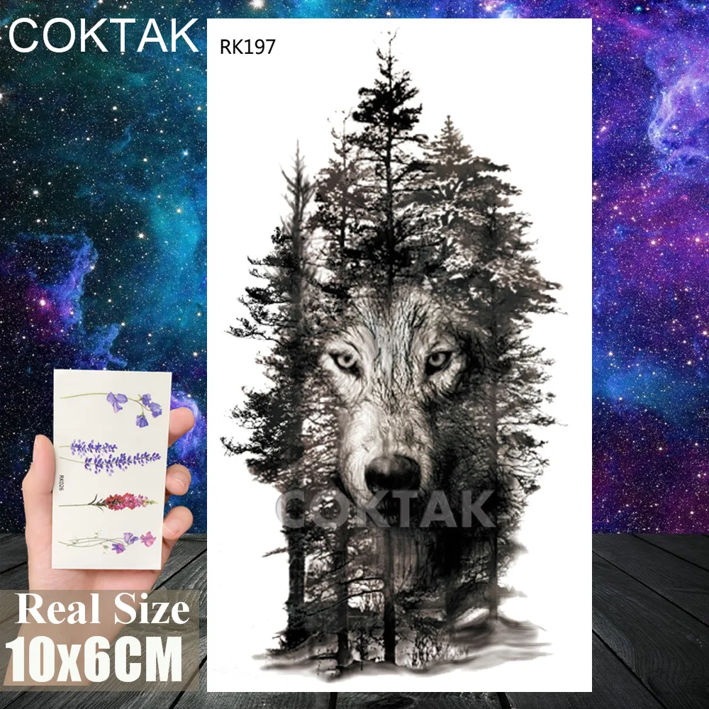 CRK197 Черные временные тату хной наклейки мандала цветок реалистичные моющиеся татуировки Поддельные геометрические боди-арт Грудь татуировки для женщин - Цвет: CRK197
