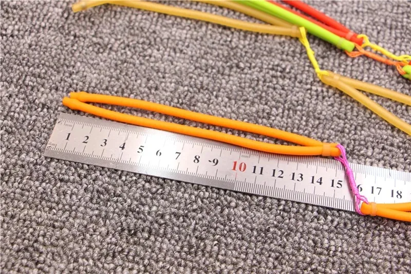 Резиновая лента для рыбалки рогатки охоты с традиционным карточным мячом|Лук и