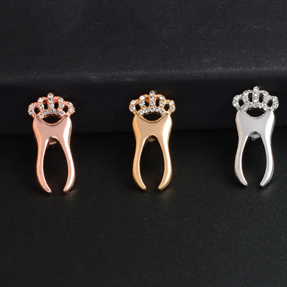 Золотистая серебристая булавка с кристаллами металлические значки броши на