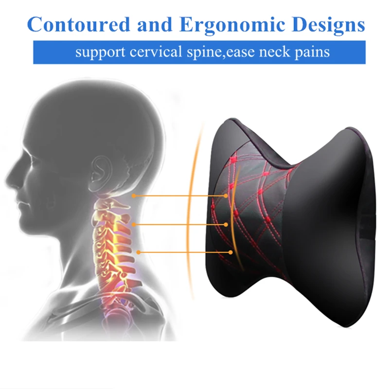 Новинка 2020 универсальная мини-подушка для подголовника автомобиля подушка шеи с