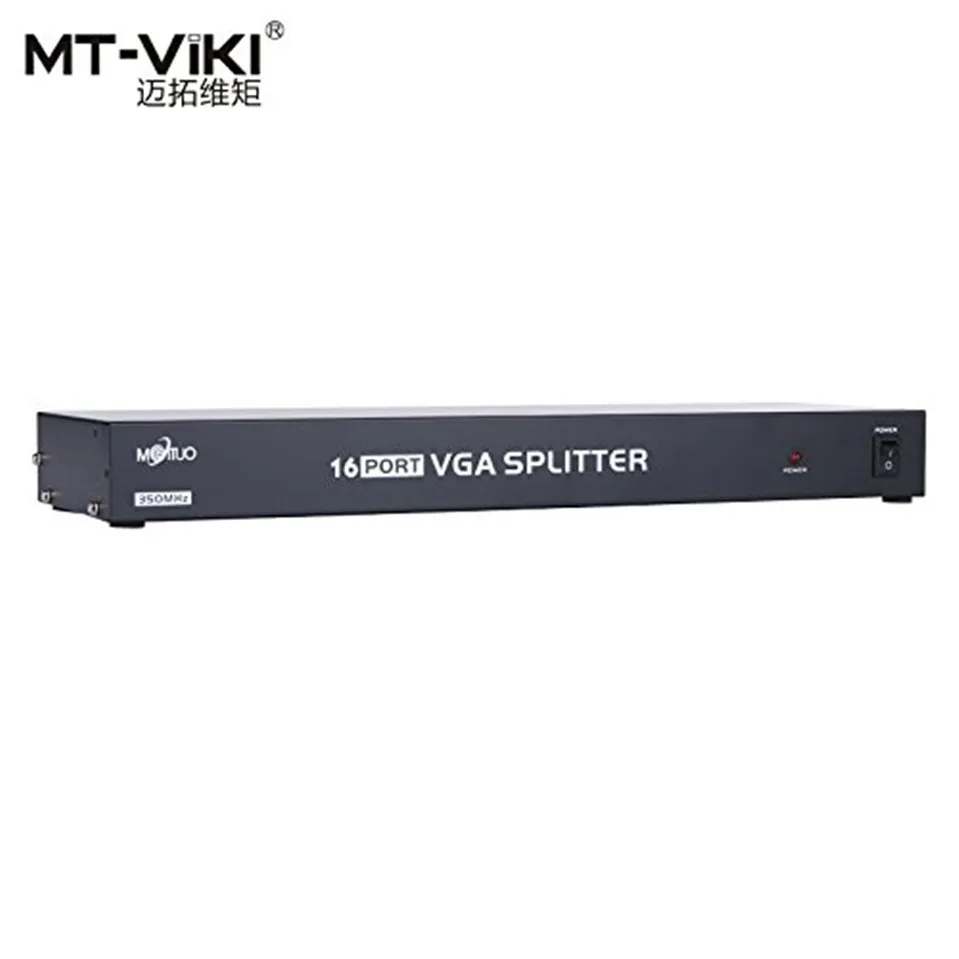 Разветвитель MT VIKI 16 портов VGA 350 МГц 1 вход на выходов мультимедийный