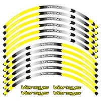 motorcycle reflective 17 inch wheel rim stripe decal sticker front rear decal full set for kawasaki versys650 versys10