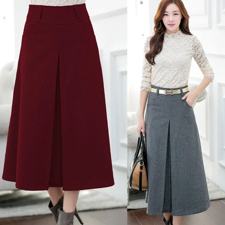 Новая зимняя юбка в европейском и американском стиле осень 2018 модные женские