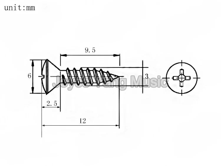 Винты Niko для гитары ST/SQ/TL LP/g 30 шт.|guitar pickguard screws|pickguard screwsguitar |