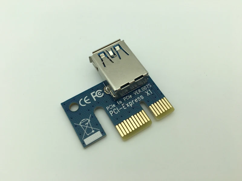 PCI E Express 1X переходная карта USB 3 0 расширитель адаптер для конвертации карт