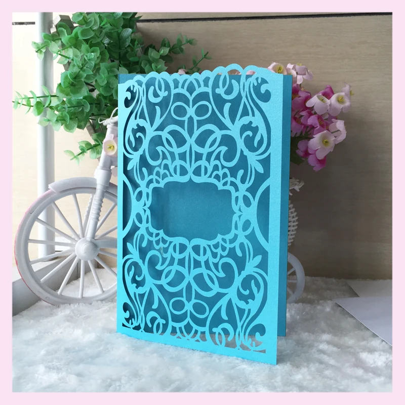 25 шт. сказочные свадебные приглашения с цветами украшения для дня рождения