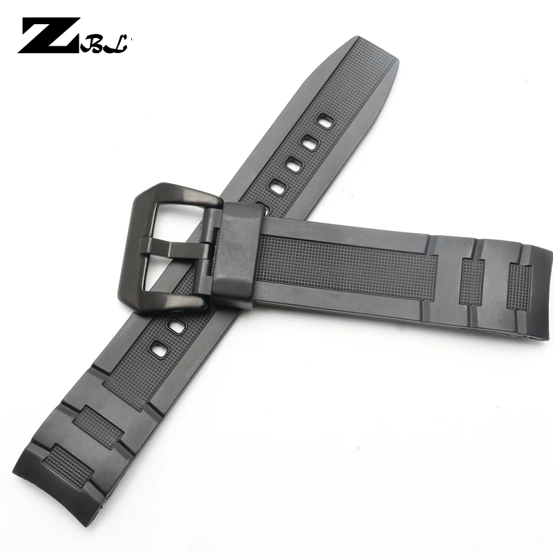 Резиновый ремешок для часов спортивный силиконовый резиновый 22 мм