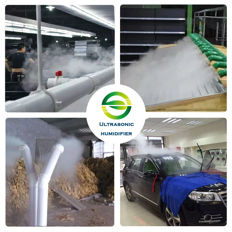 

Commercial Ultrasonic Air Humidifier ZS-30Z Industrial Humidifier Full Automatic Diffuser Computer Control 9KG/H Sprayer
