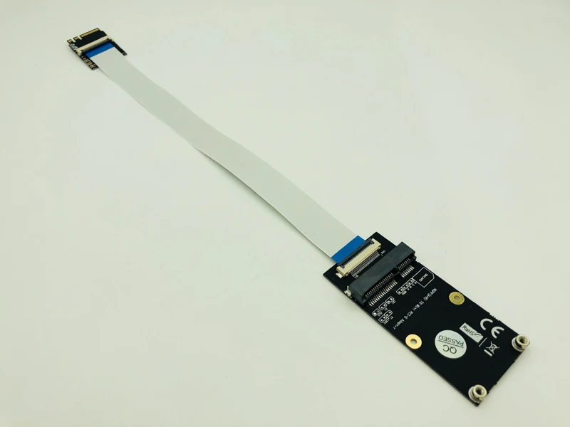 A+ E NGFFto Mini PCI-E адаптер NGFF ключ A-E к Mini PCI Express wifi M.2 wifi адаптер для половинной и полноразмерной сетевой карты