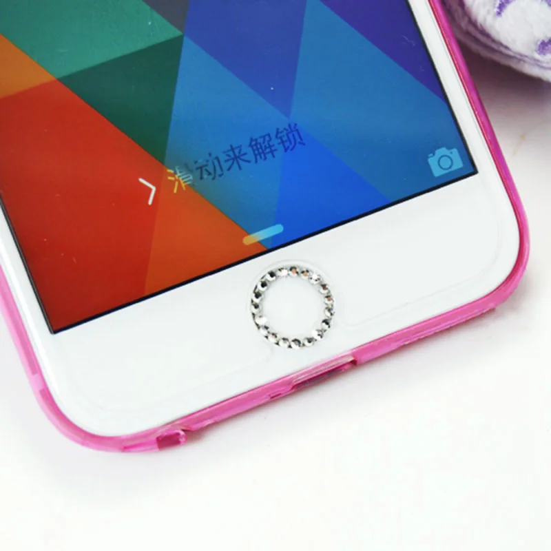 10 шт./лот ID Touch Bling Home кнопка наклейка для iPhone 7 plus 6s 8 5S se iPad наклейка|stickers for|sticker for