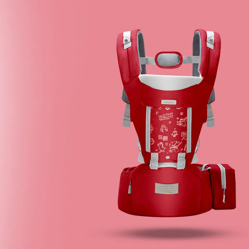 Ibelibaby, Детская сумка-кенгуру, защитный слинг для новорожденных, передняя сторона, кенгуру, набедренное сиденье для младенцев, малышей, детей 0-36 м