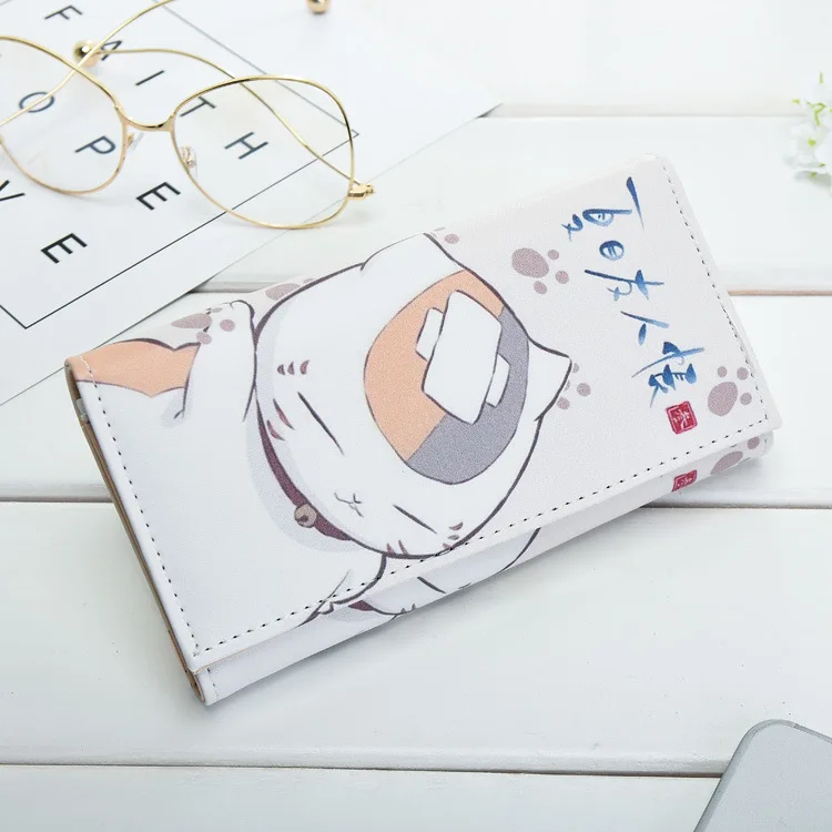 natsume yuujinchou Кошельки «атака на Титанов» Natsume Yuujinchou Date A Live, кошельки с зажимом, длинный клатч, кошелек из искусственной кожи, сумка для денег - Цвет: natsume yuujinchou