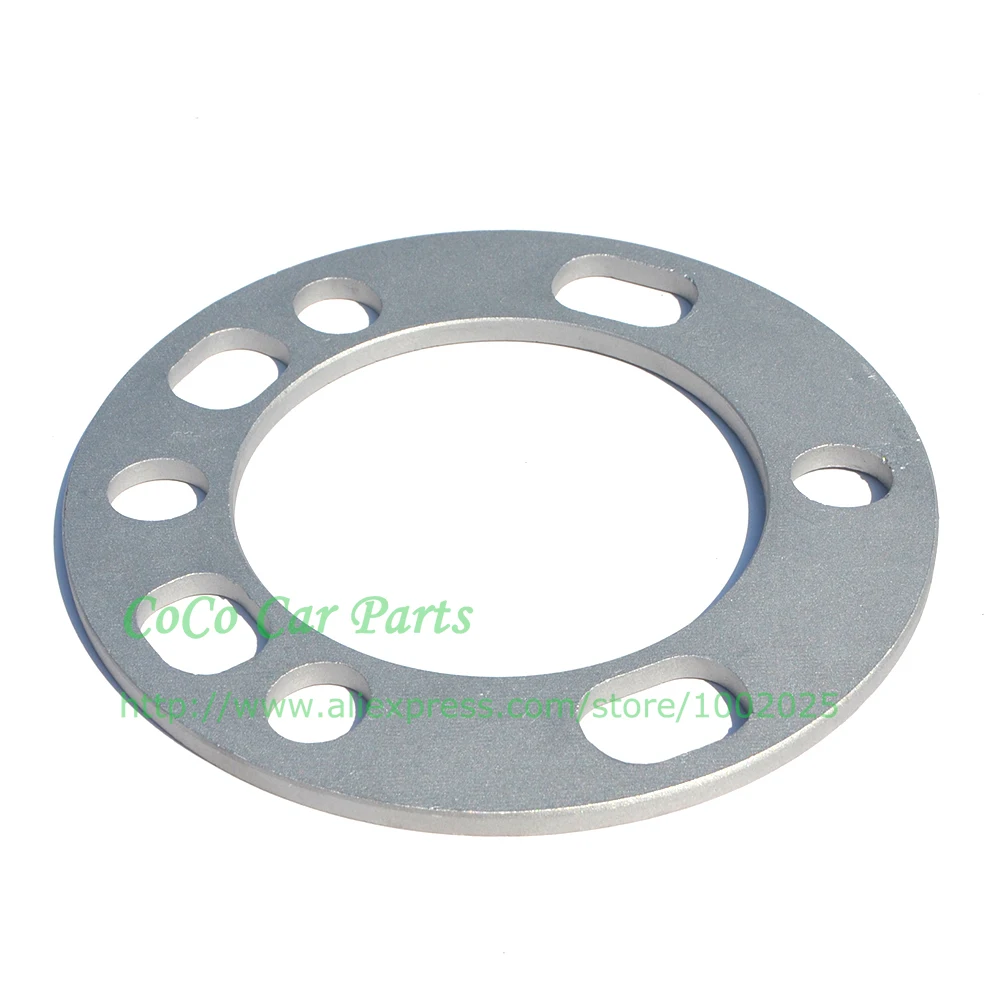 Бесплатная доставка 2 шт 6 мм алюминиевые колесные проставки прокладки пластины и