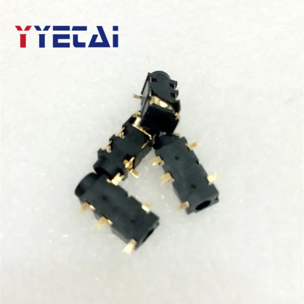Новинка 3 5 мм розетка для наушников PJ327A с золотым покрытием 5P SMD|smd|smd socket |